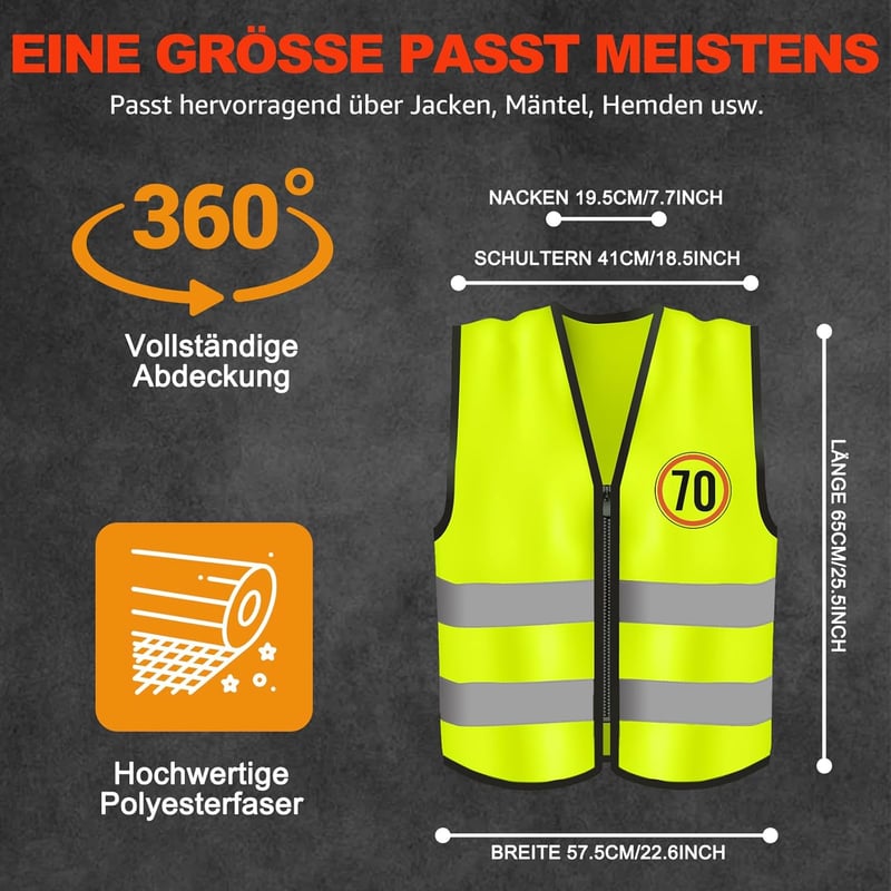 Lustiges Geburtstagsgeschenk für Männer und Frauen - Weste
