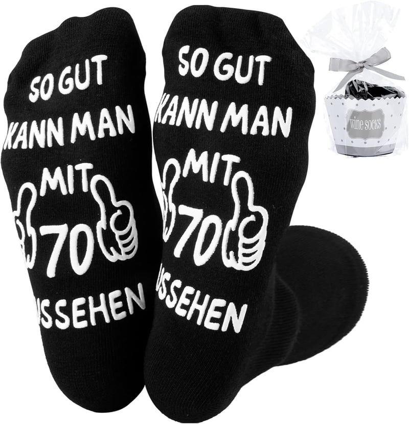 Lustige Geburtstags-Socken für Männer – Geschenkidee 18+