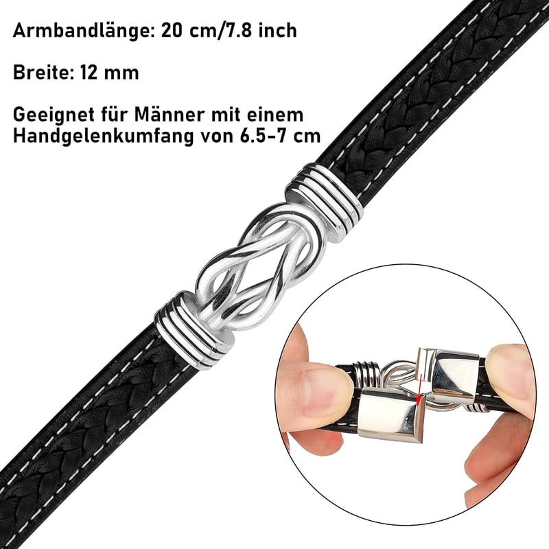 Lederarmband 