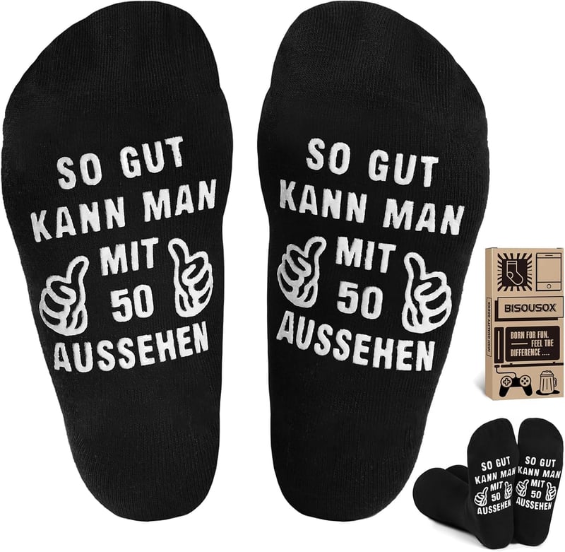 Lustige Baumwollsocken für Papa – Vatertags- und Geburtstagsgeschenk 39-46