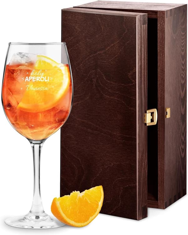 Personalisierte Aperol Spritz Gläser mit Gravur - 350ml oder 530ml