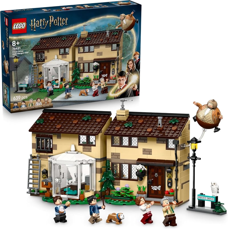 LEGO Harry Potter Ligusterweg: Spielhaus mit Tante Magda & 5 Minifiguren