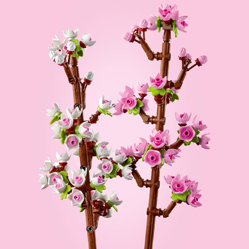 LEGO Botanicals Kirschblüten - Kreatives Bau- und Dekospielzeug für Mädchen ab 8