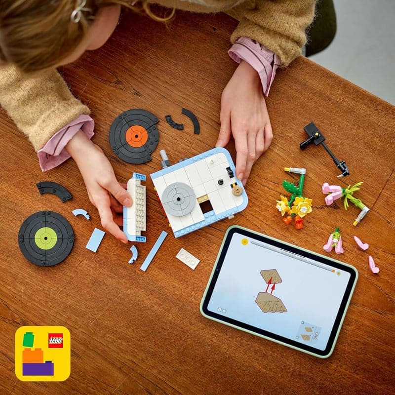 LEGO Creator 3in1 Plattenspieler - Kreatives Spielzeug für Kinder ab 8 Jahren