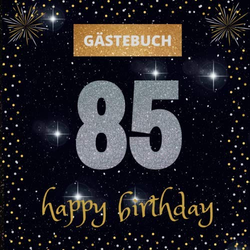 Gästebuch zum 85. Geburtstag mit witzigen Fragen – Erinnerungsalbum