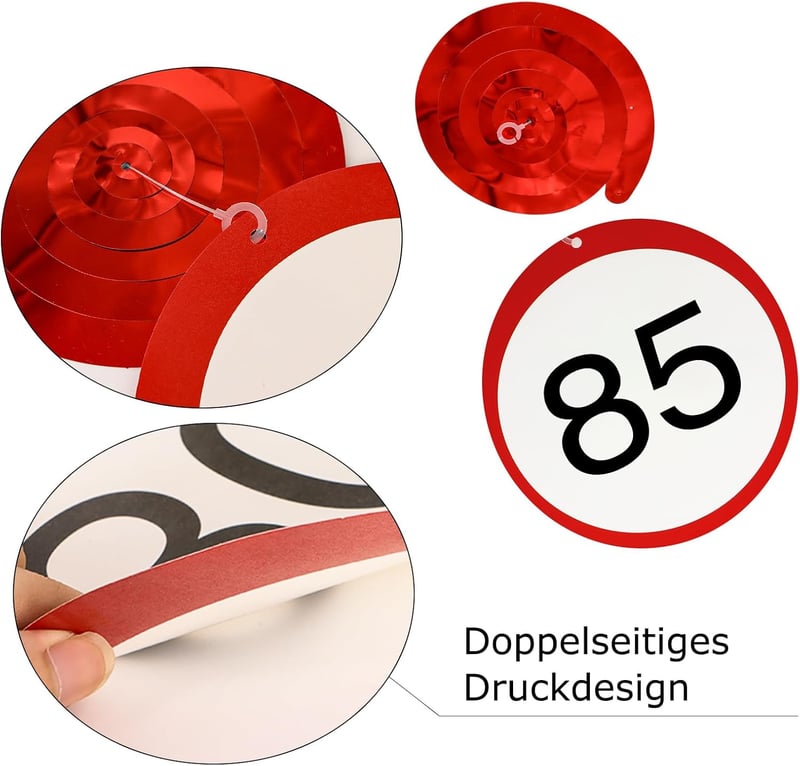 Lustiges 85. Geburtstagsbanner - Girlande für die Feier