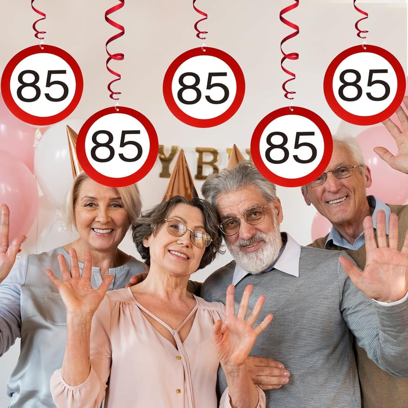 Lustiges 85. Geburtstagsbanner - Girlande für die Feier