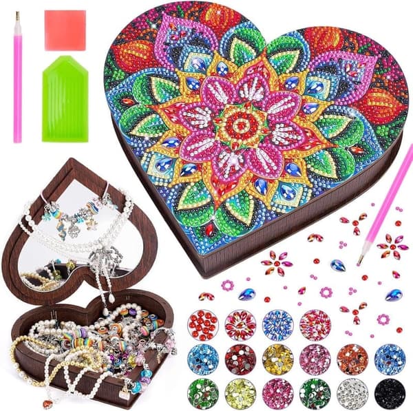 Bastelset für Mädchen 5-12 Jahre – Kreatives DIY Diamond Painting