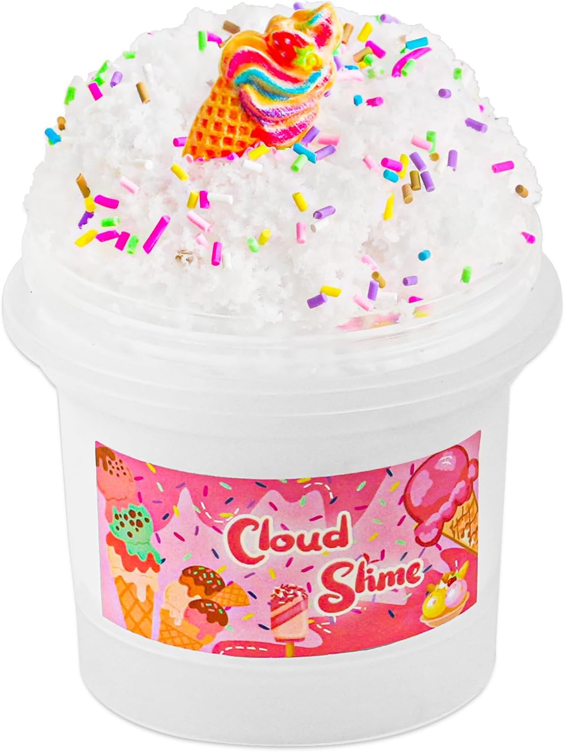 Ice Cream Cloud Slime – Sensorisches Spielzeug für Kinder (8-12 Jahre)