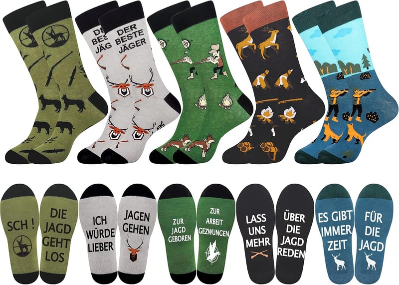 Bunte Baumwoll-Kuschelsocken für Männer 43-46