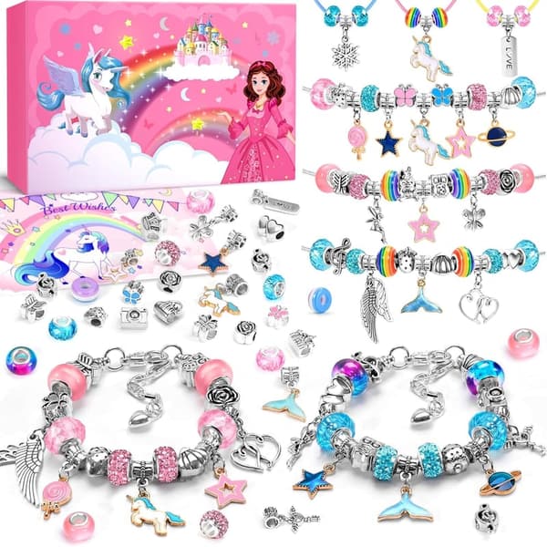 Einschulung Geschenke: Einhorn Bastelset für Mädchen ab 6 Jahren
