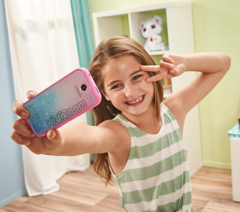 VTech KidiZoom Snap Touch – Pinke Kinderkamera mit Touchscreen