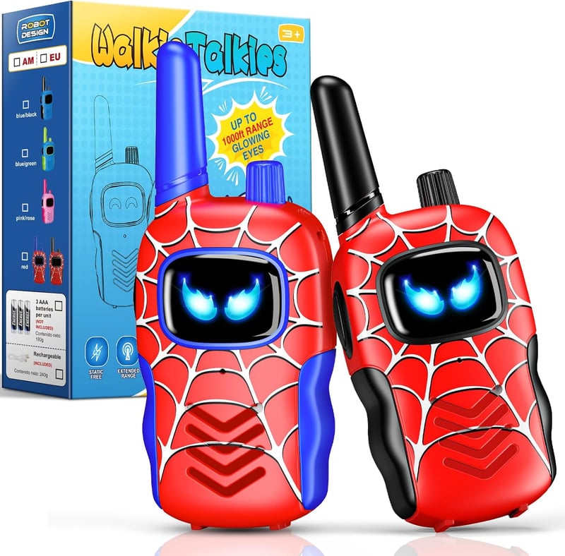 Toyokid Walkie Talkie für Kinder, Outdoor Spielzeug ab 3 Jahren