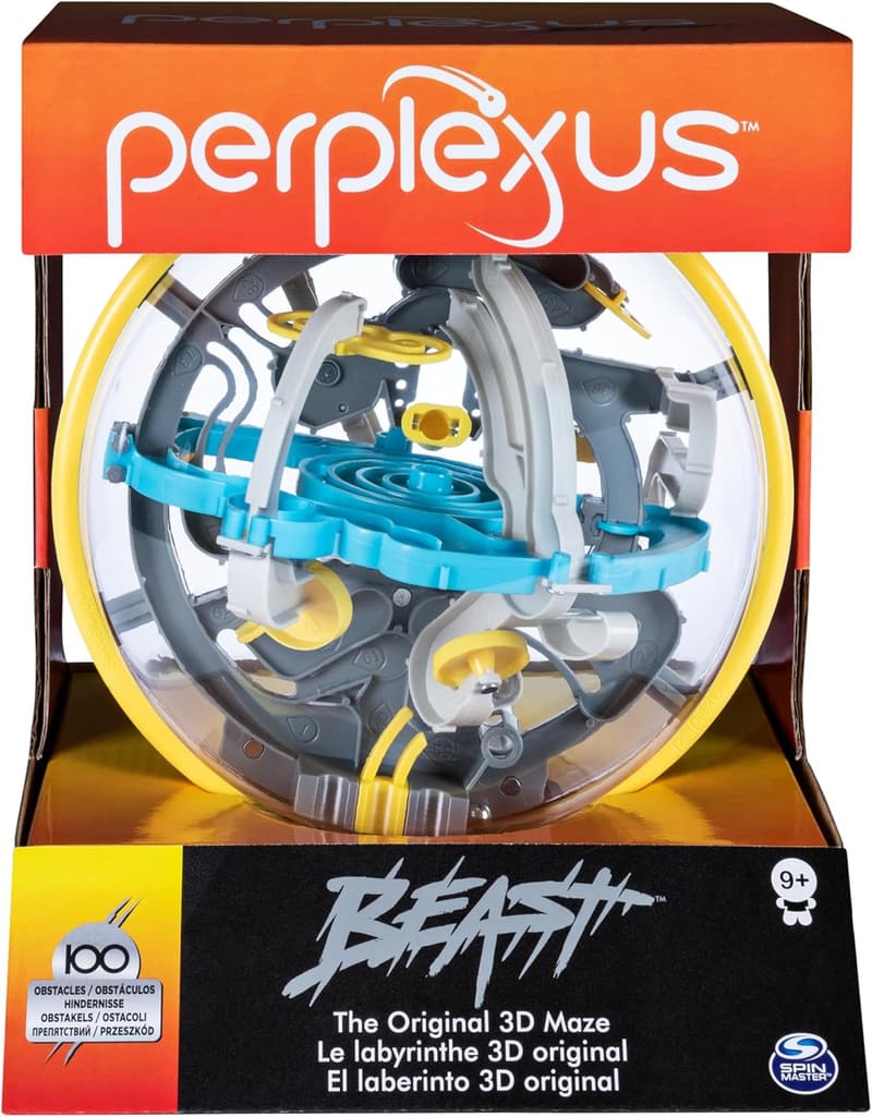 Perplexus Beast 3D-Kugellabyrinth mit 100 Hindernissen für Kinder ab 9 Jahren