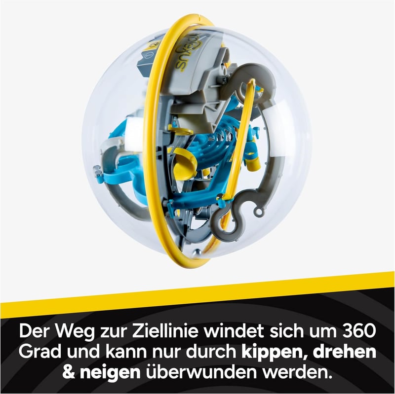 Perplexus Beast 3D-Kugellabyrinth mit 100 Hindernissen für Kinder ab 9 Jahren