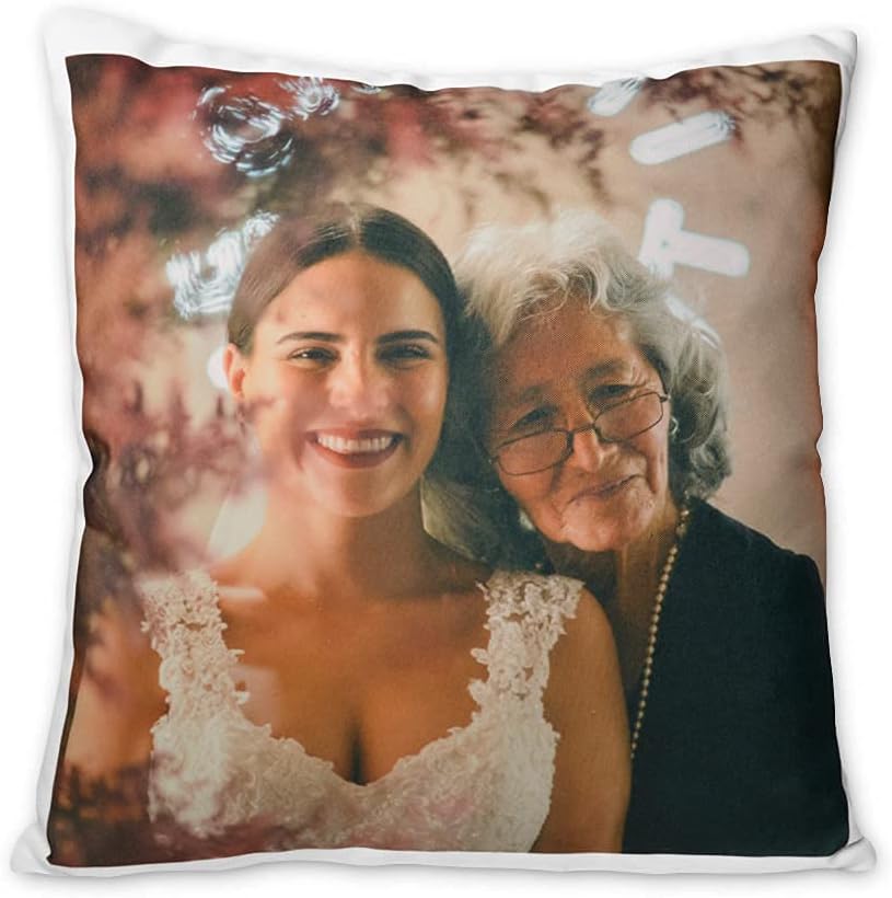 Personalisiertes Foto-Kissen 40x40 cm – Geschenke für Paare