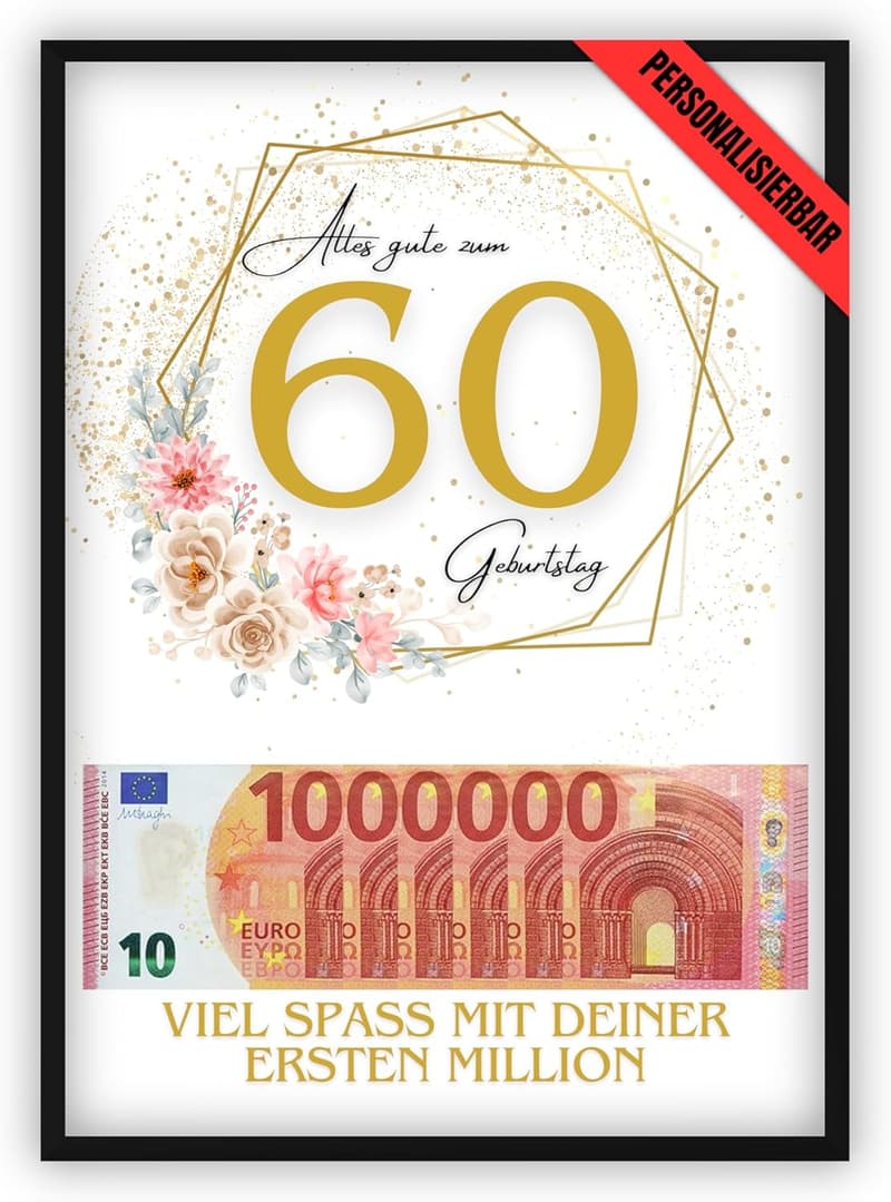 Geburtstagsgeschenk: Personalisierte Geldgeschenke-Verpackung für Jungen und Mädchen