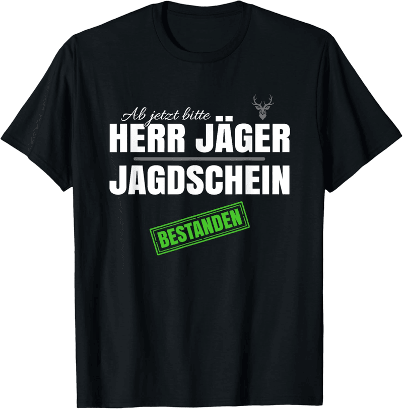 Jungjäger T-Shirt für die Jägerprüfung und Jagdzubehör
