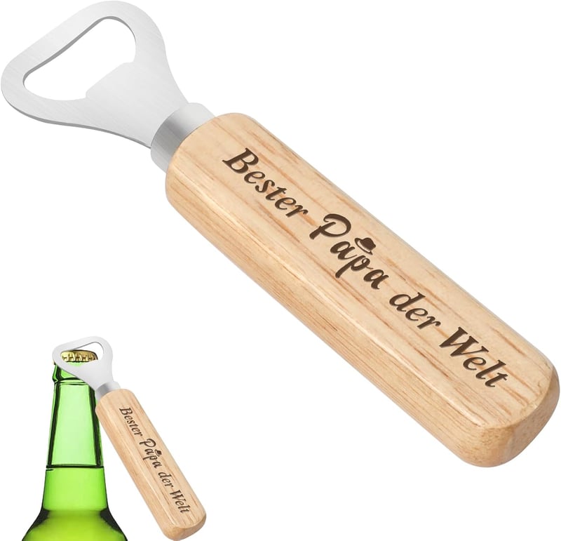 Vatertagsgeschenk: Personalisiertes Flaschenöffner für Papa