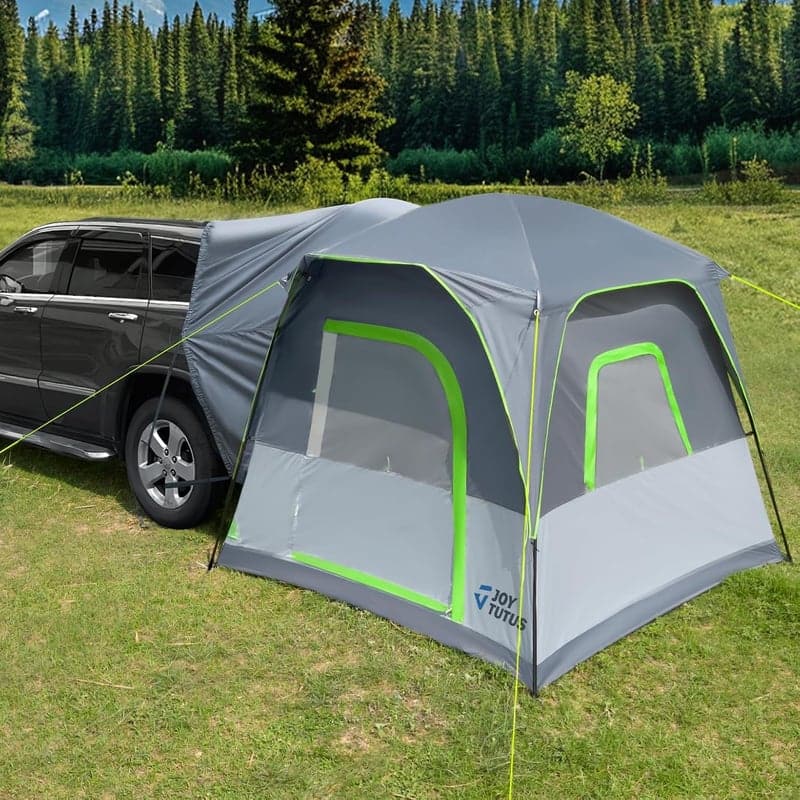 Wasserdichtes JOYTUTUS SUV-Zelt für 4-6 Personen, doppellagig, 234x234x210 cm