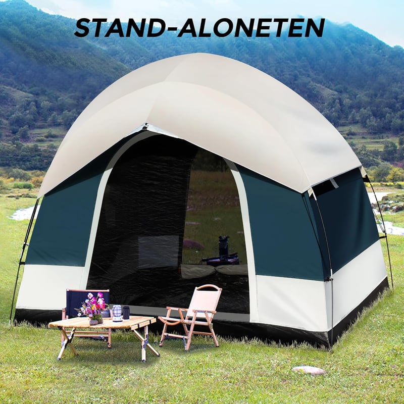 SUV Zelt für 6 Personen – einfach aufzubauen, 250 x 250 x 210 cm