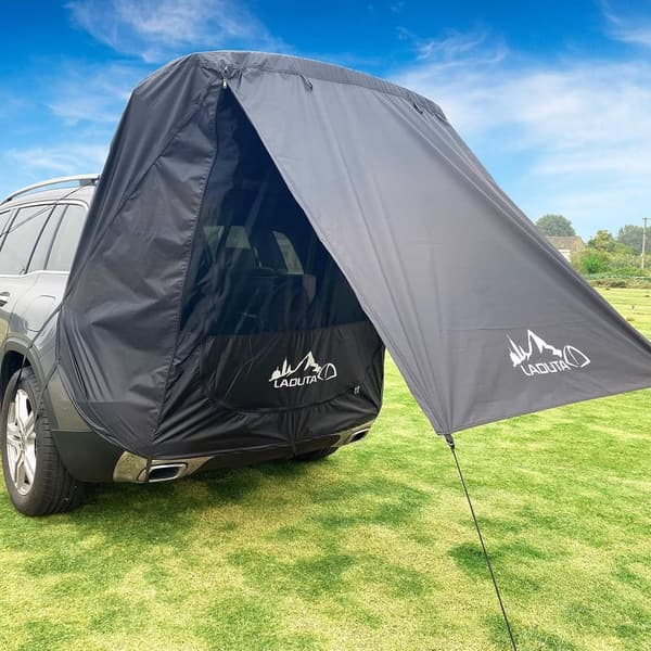 Moskitonetz Auto Campingzelt mit Sonnenschutz für SUVs