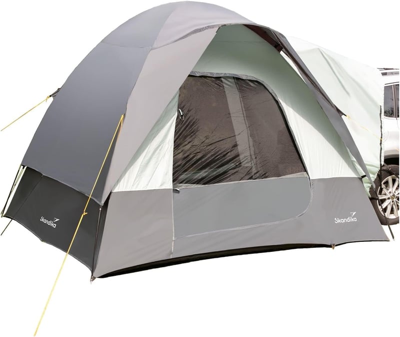 4-Personen Heckzelt Pitea SUV | Wasserfest, 3000 mm, freistehend, 2,2 m Stehhöhe