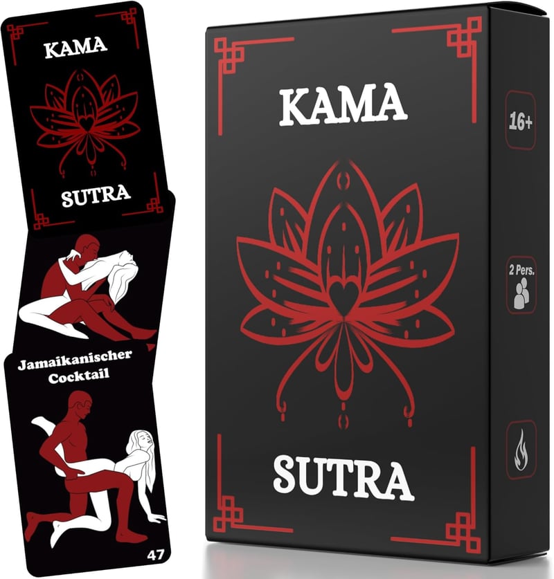 Kamasutra Sex-Kartenspiel für Paare – Erotikspiel für intime Momente