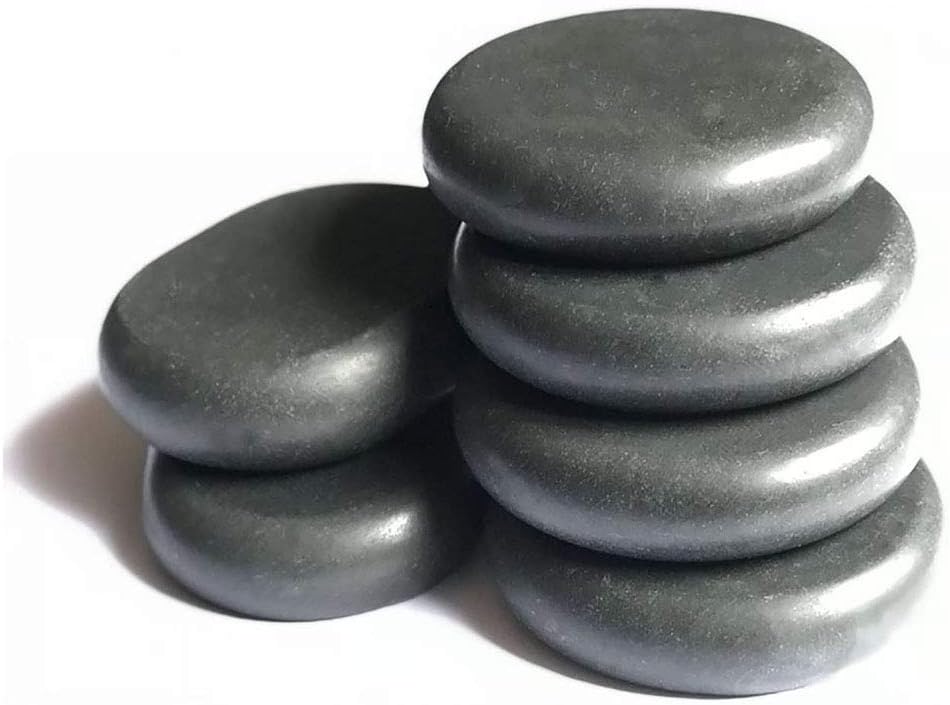 Heiße Massagesteine Set – 6 Stück für professionelle Wärmebehandlungen