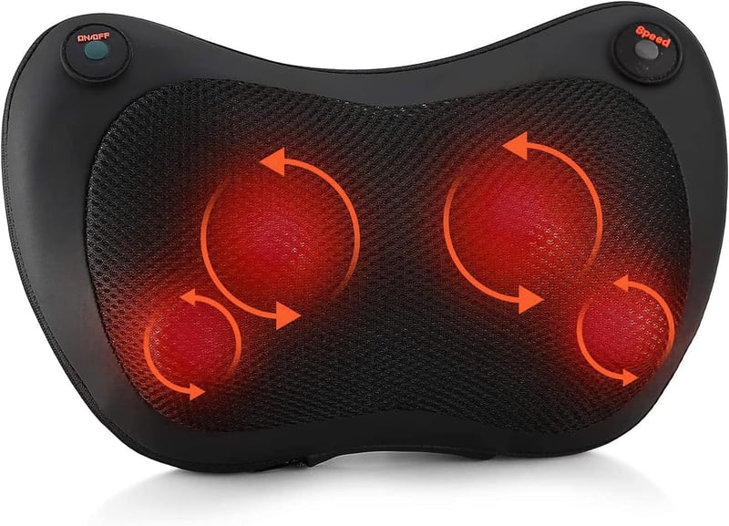 Shiatsu Nackenmassagegerät mit Wärme – 3D-Tiefenmassage für Zuhause