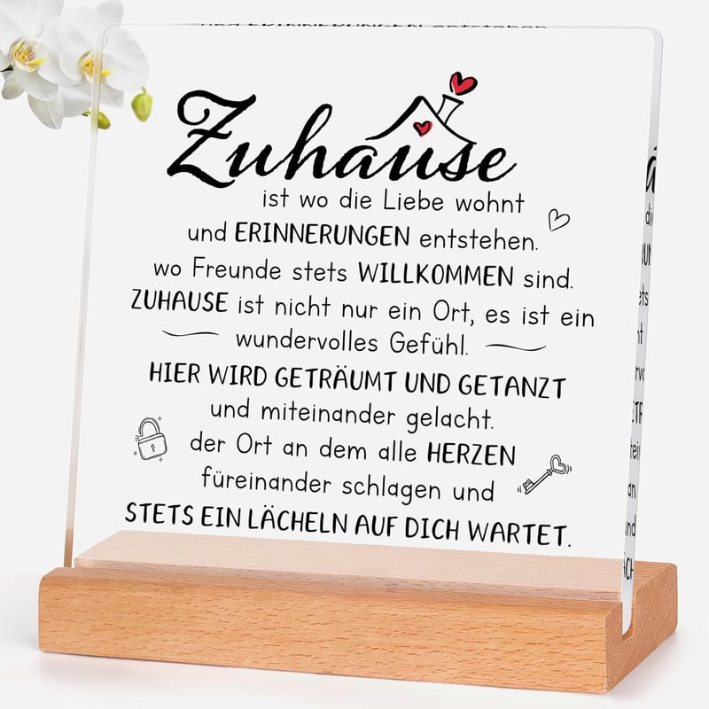 Einweihungsgeschenk für ein neues Zuhause
