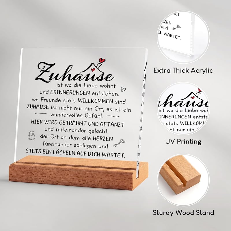 Einweihungsgeschenk für ein neues Zuhause