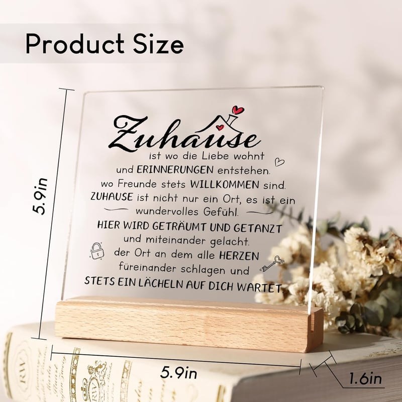 Einweihungsgeschenk für ein neues Zuhause