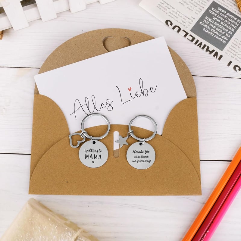 Schlüsselanhänger-Set für die besten Eltern – Geschenke für jeden Anlass