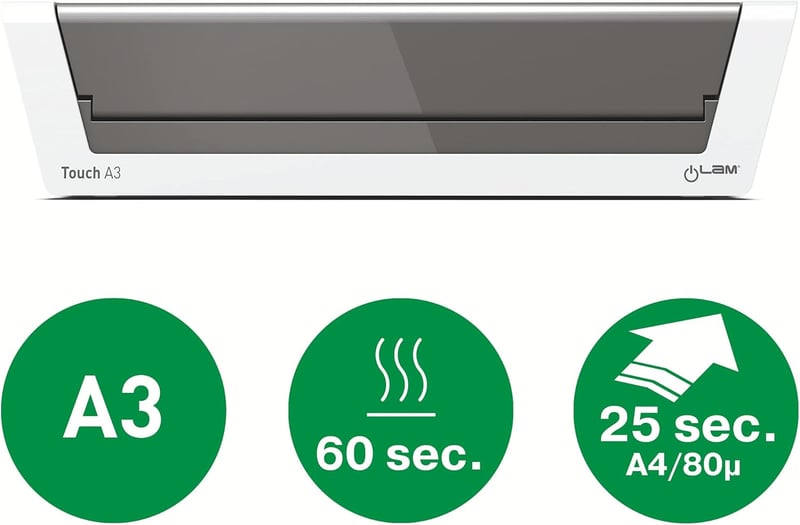 Vollautomatisches A3 Laminiergerät Touch 2 für Büro und Schule