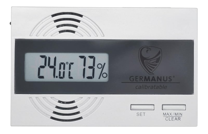 Kalibrierbares digitales Hygrometer GERMANUS 745