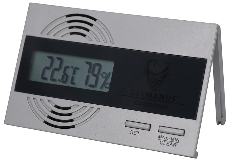 Kalibrierbares Digital-Hygrometer GERMANUS 615