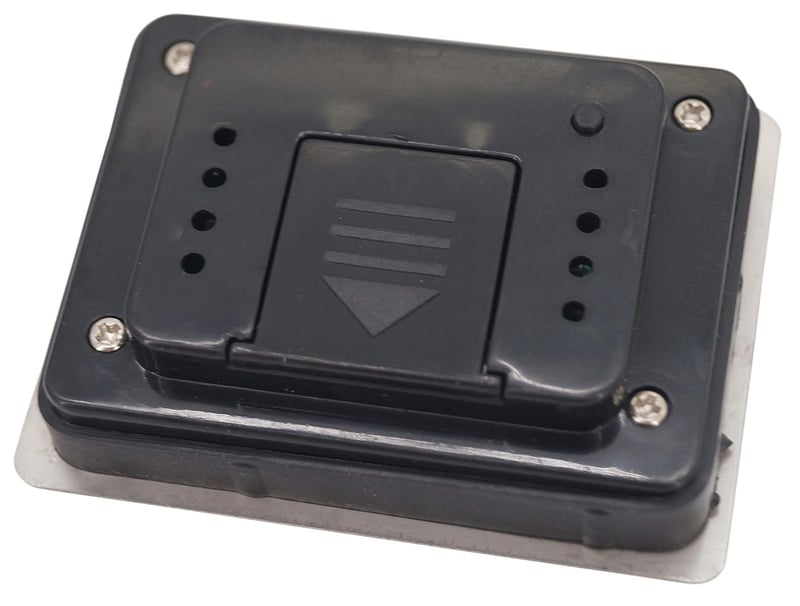 Digitales Hygrometer Q1 in Silber