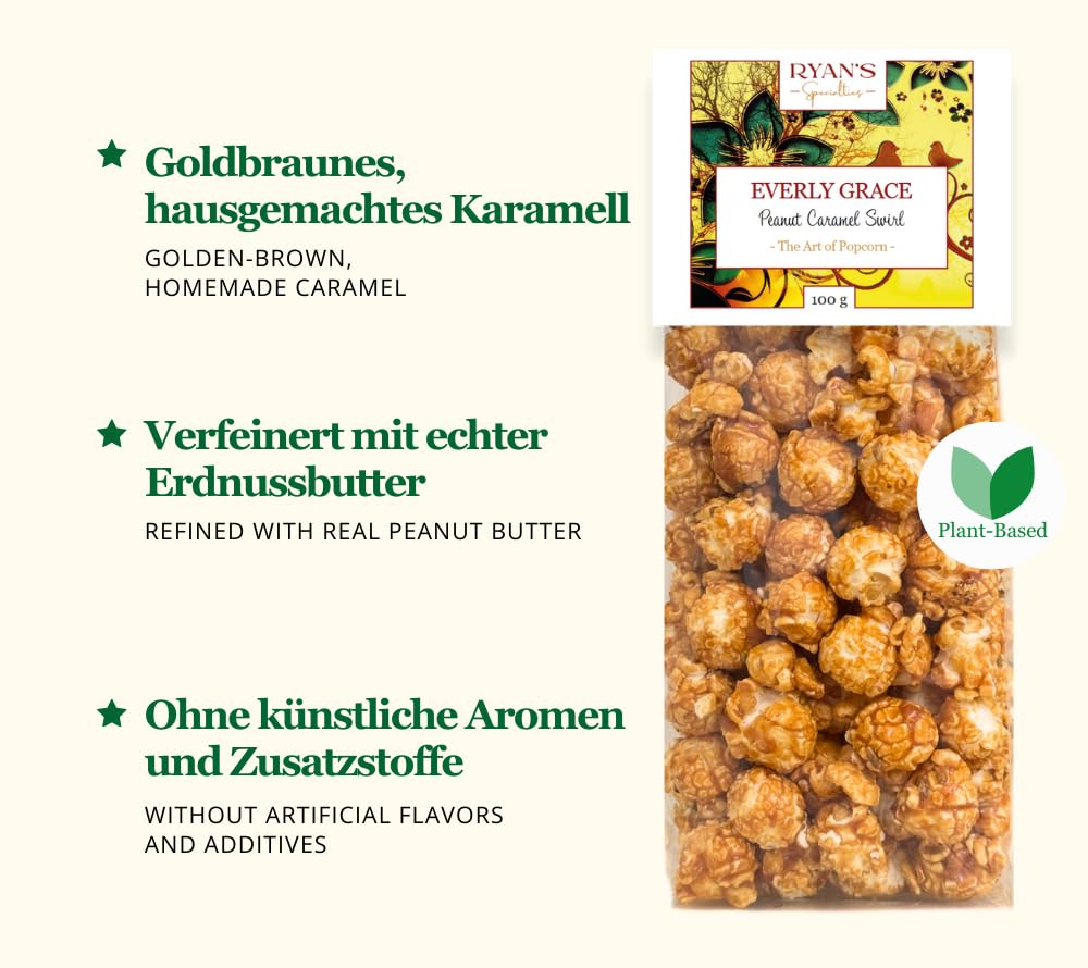 Popcorn-Set mit 6 handgemachten Sorten à 100 g – Everly Grace