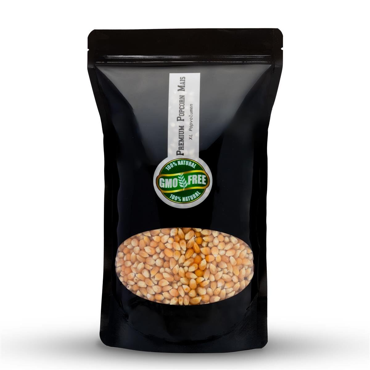 Premium Hopser Popcorn Mais 1000g mit Aromaschutz, GMO-frei