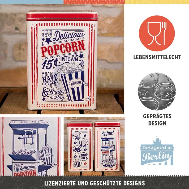 Retro Vorratsdose für Diner-Fans, 3 l, Vintage-Design