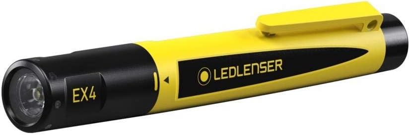 Explosionsgeschützte Ledlenser EX4 Stiftlampe für Ex-Zone 0/20, 50 Lumen, 7 Std. Laufzeit