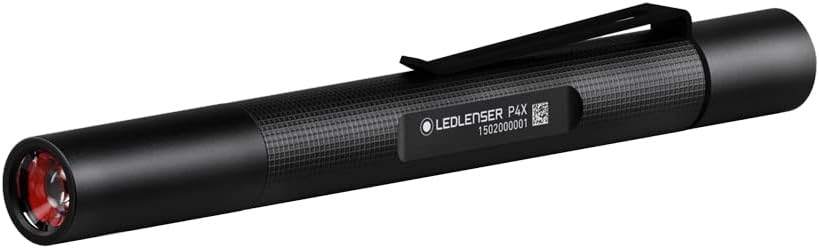 Ledlenser P4X Stiftlampe, 120 Lumen, 20h Laufzeit, ultraleicht, Clip