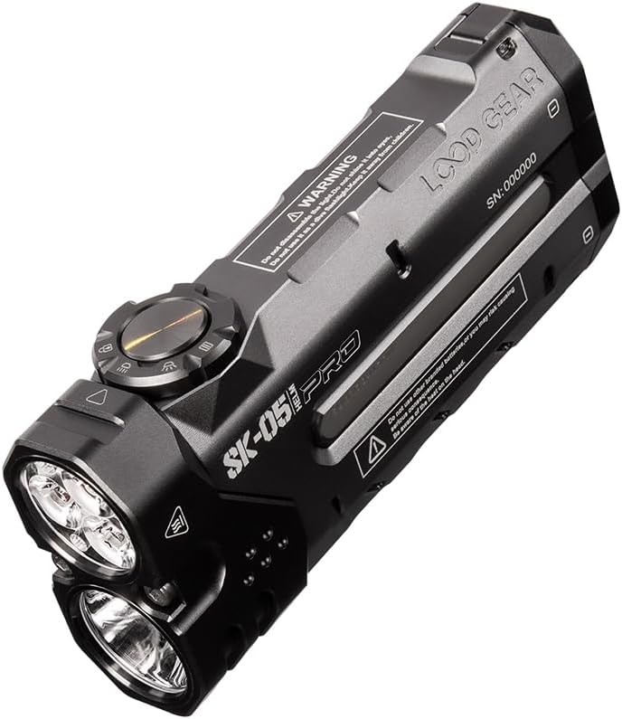 Wiederaufladbare LED Taschenlampe mit 4360 Lumen und 8000mAh Powerbank