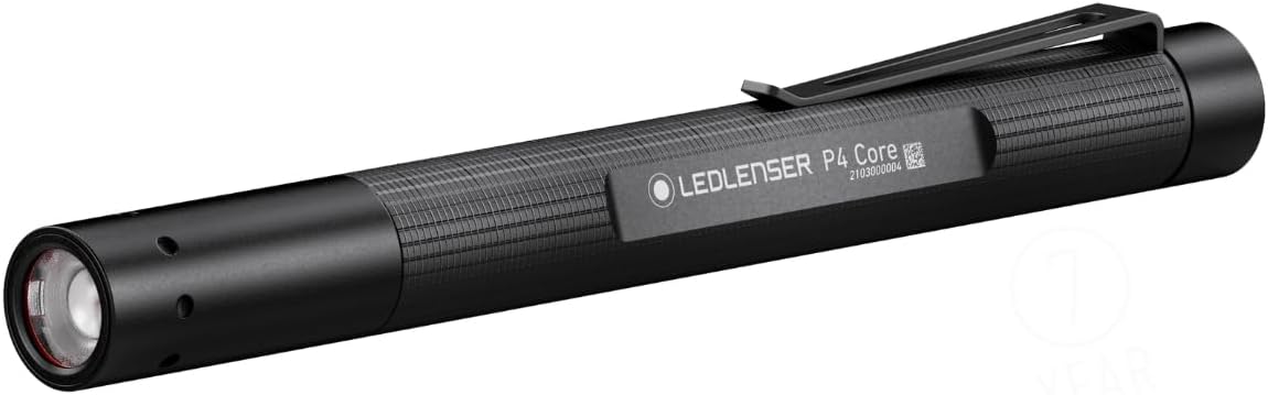 Ledlenser P4 Core Taschenlampe, 90 Lumen, ultrakompakt für Outdoor