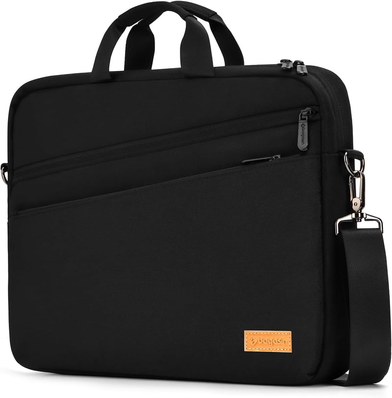 Erweiterbare wasserdichte Laptoptasche bis 16 Zoll für Männer