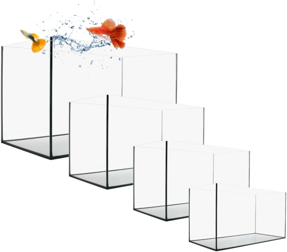 Premium Glas-Aquarium für Süß- und Seewasser 50 x 30 x 30 cm