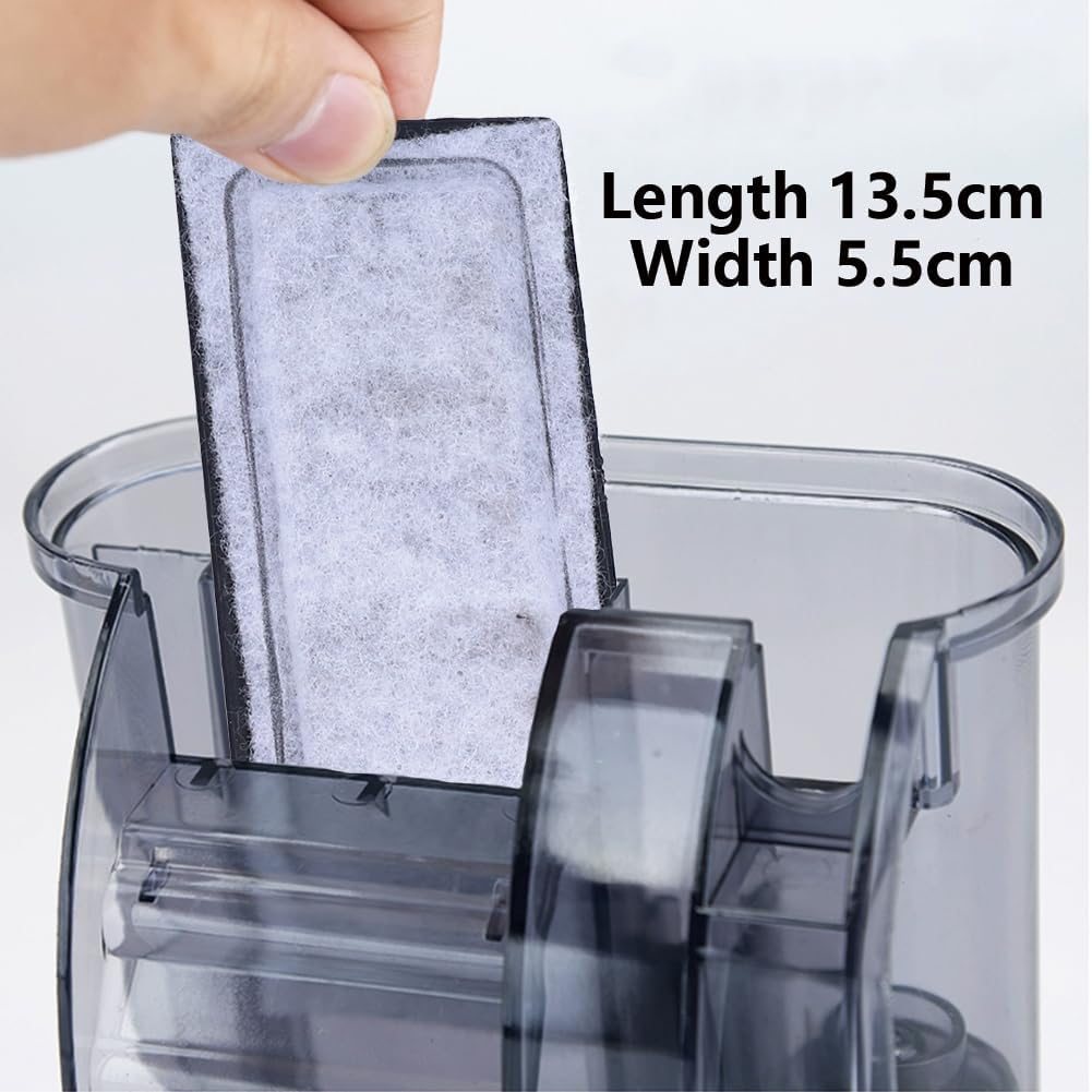 Aquarienfilter Patronen mit Aktivkohle für Fisch Tanks - 6er Set