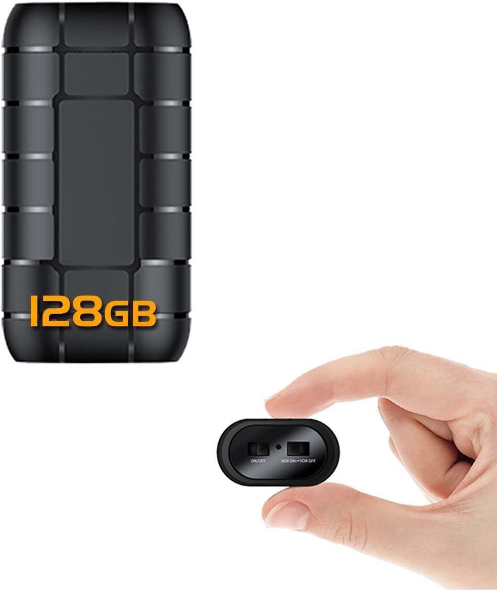 Kompakter digitaler Audiorecorder mit 2000 Stunden Aufnahmezeit