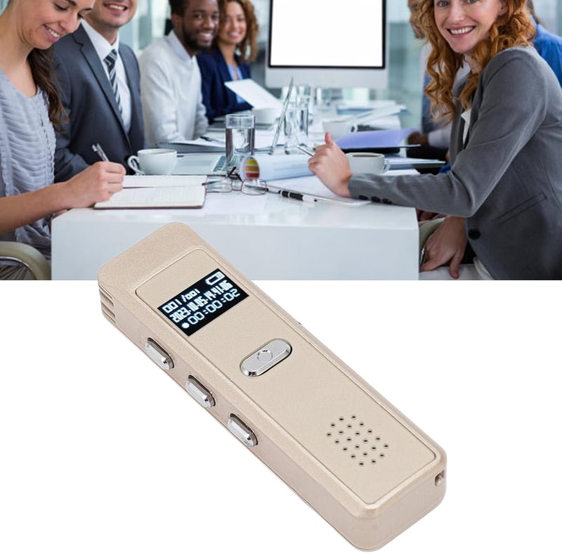 Digitaler Sprachrekorder mit Sprachaktivierung für Vorlesungen und Meetings